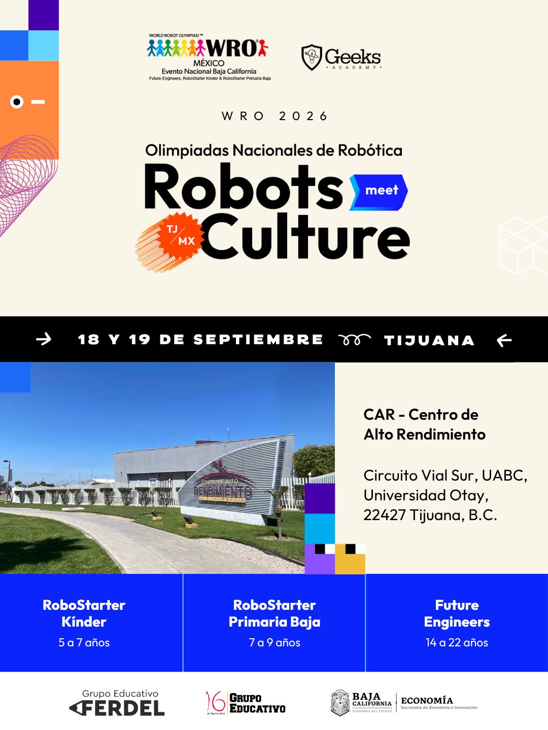 Nacional Baja California - Robots meet Culture, Tijuana