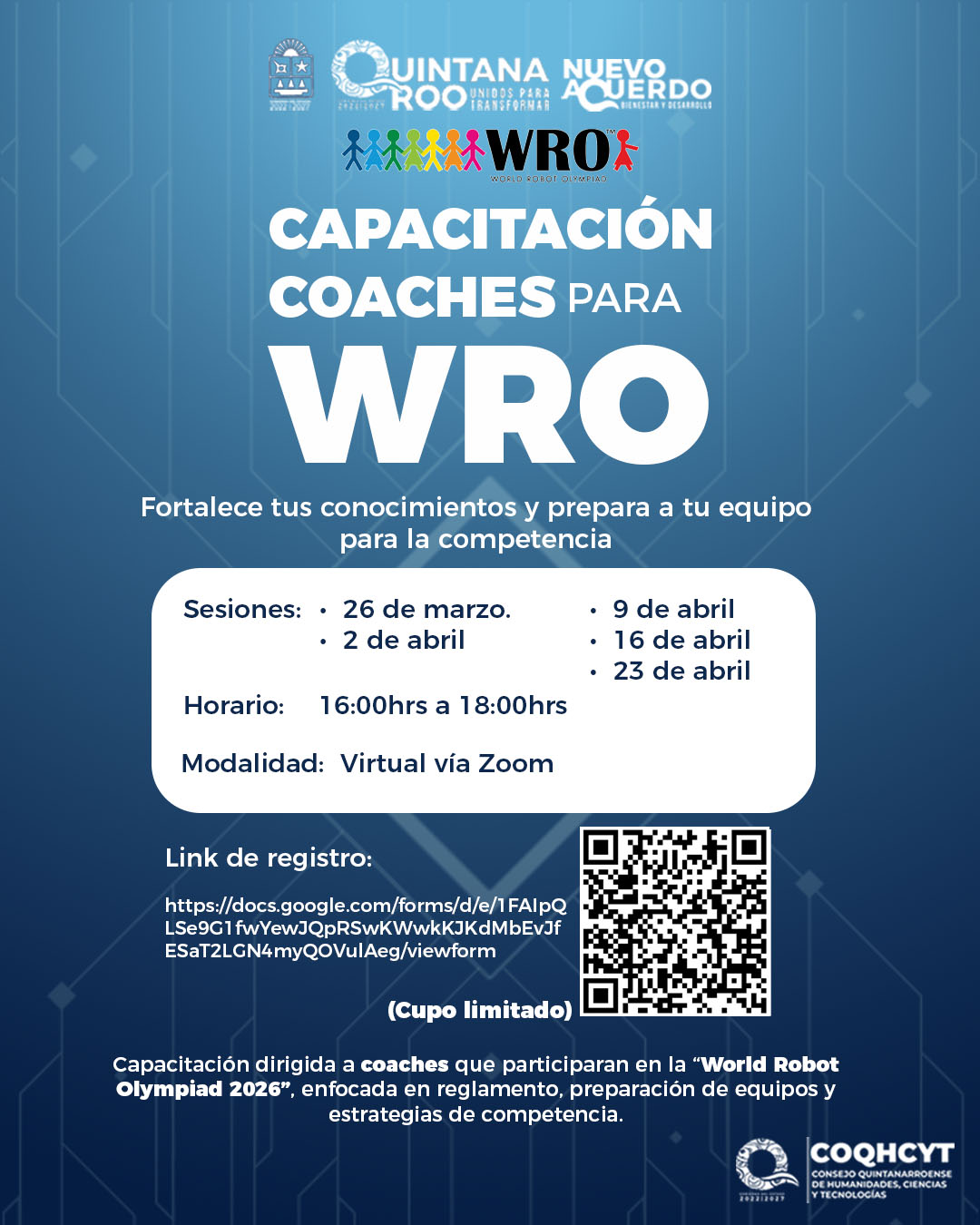 Capacitación Coaches Quintana Roo 2026